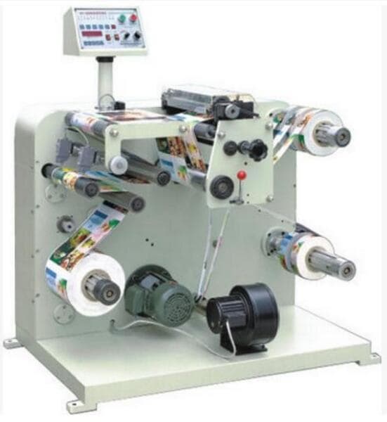 narrow scope paper Label Slitter Rewinder machine